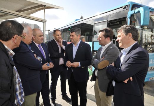 A Xunta puxo en marcha a cuarta e última fase do Plan de entrada dos autobuses interurbanos ao centro da Coruña que foi posible grazas ao acordo entre 17 concellos